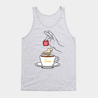 Tanny and the Tea Rex Tank Top